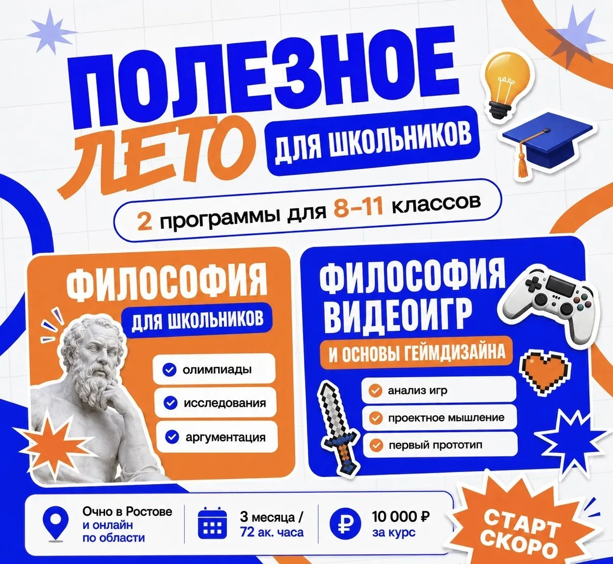 Институт философии и социально-политических наук ЮФУ объявляет набор на две образовательные программ