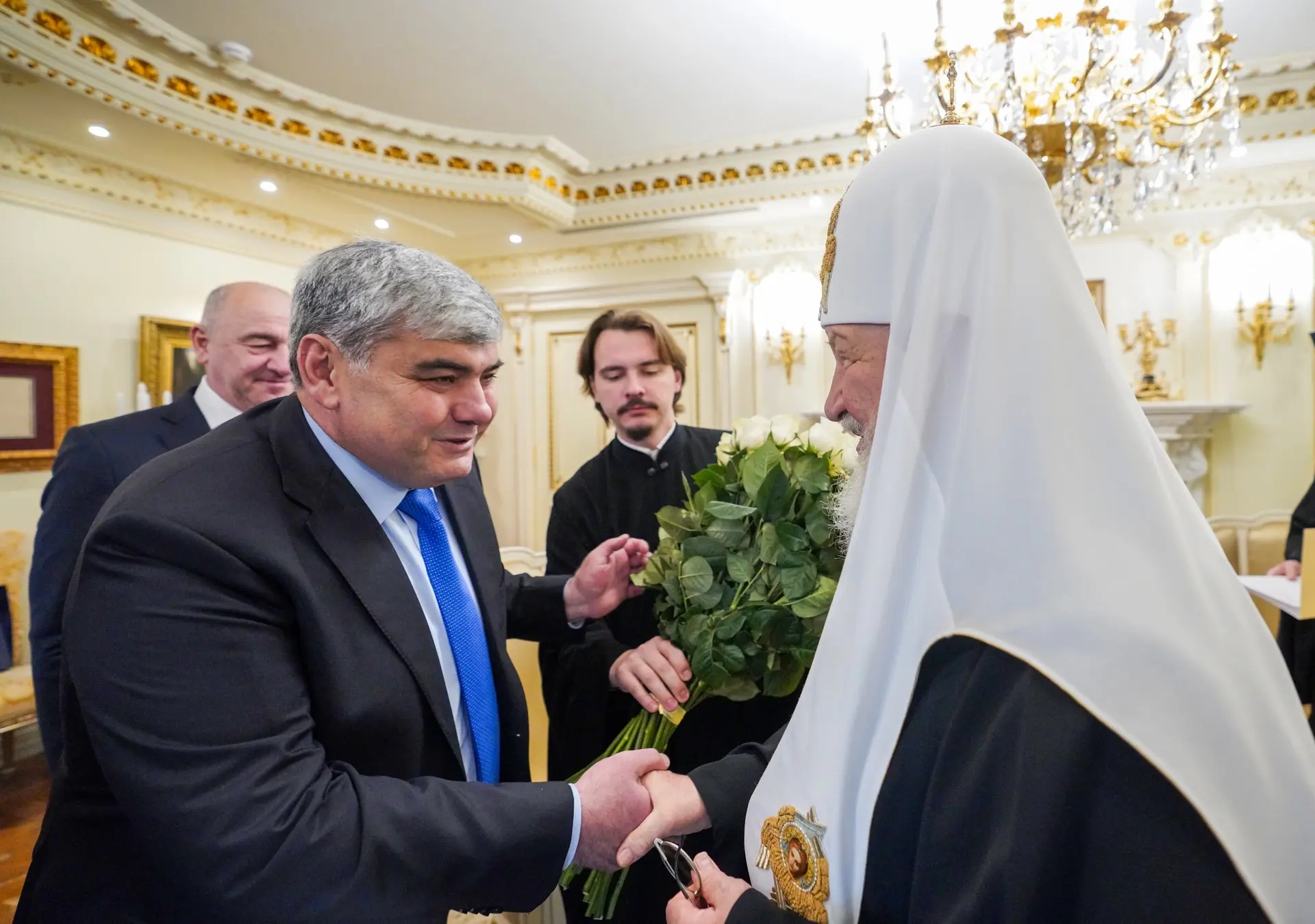 Сегодня в Москве Святейший Патриарх Московский и всея Руси Кирилл встретился с Главой Кабардино-Балк