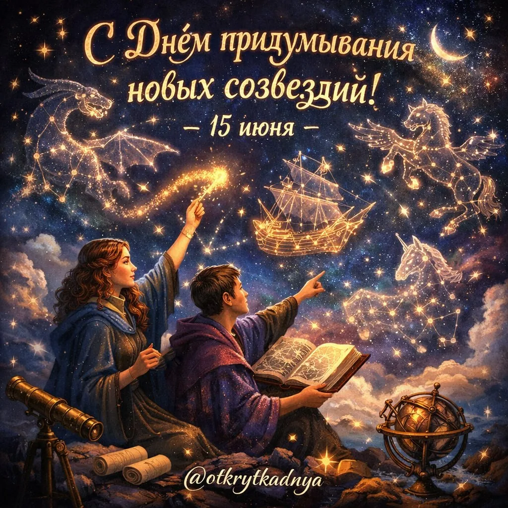 С днем придумывания новых созвездий! ⭐️

Выбрать открытку 💌
Мы в MAX