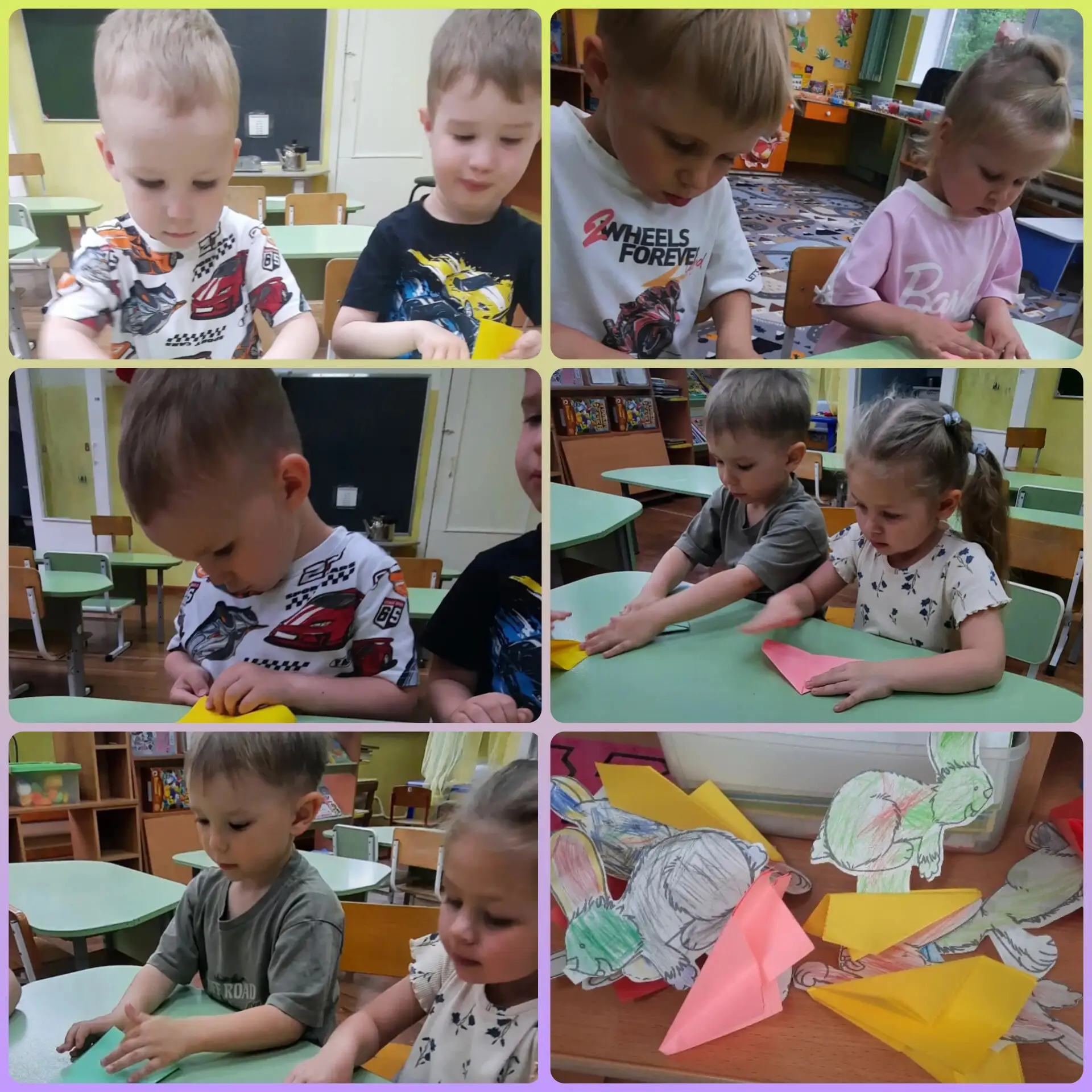 Мы привыкли,  что оригами - это сложно. 🤔 Но для малыша 3-4 лет сложить самолётик из листа бумаги -