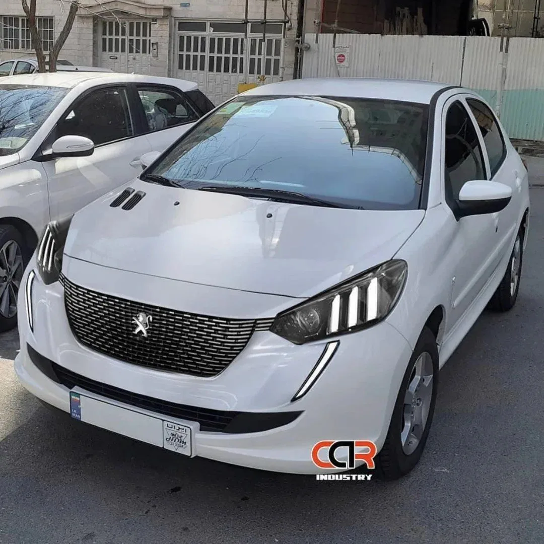 Первые изображения обновлённого Peugeot 207i от Iran Khodro появились в Сети. В основе этой модели -