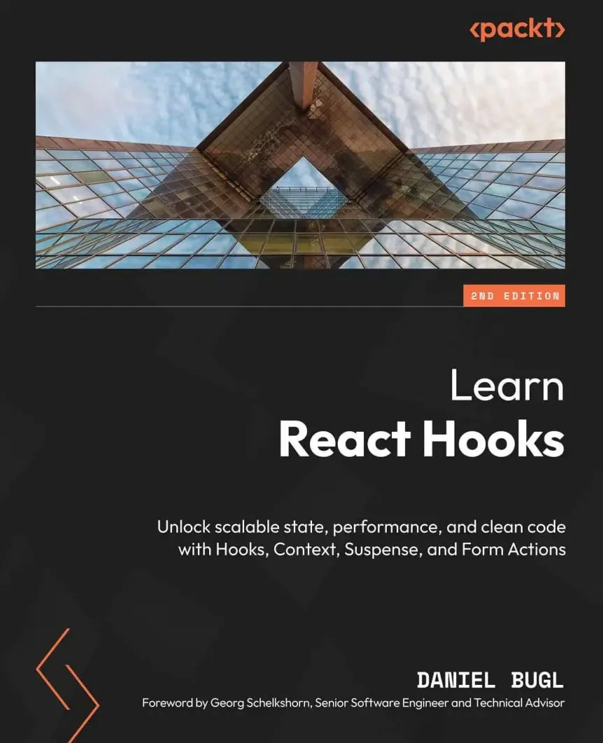 Learn React Hooks

Описание:
Во втором издании эксперт по React и автор множества популярных книг о 
