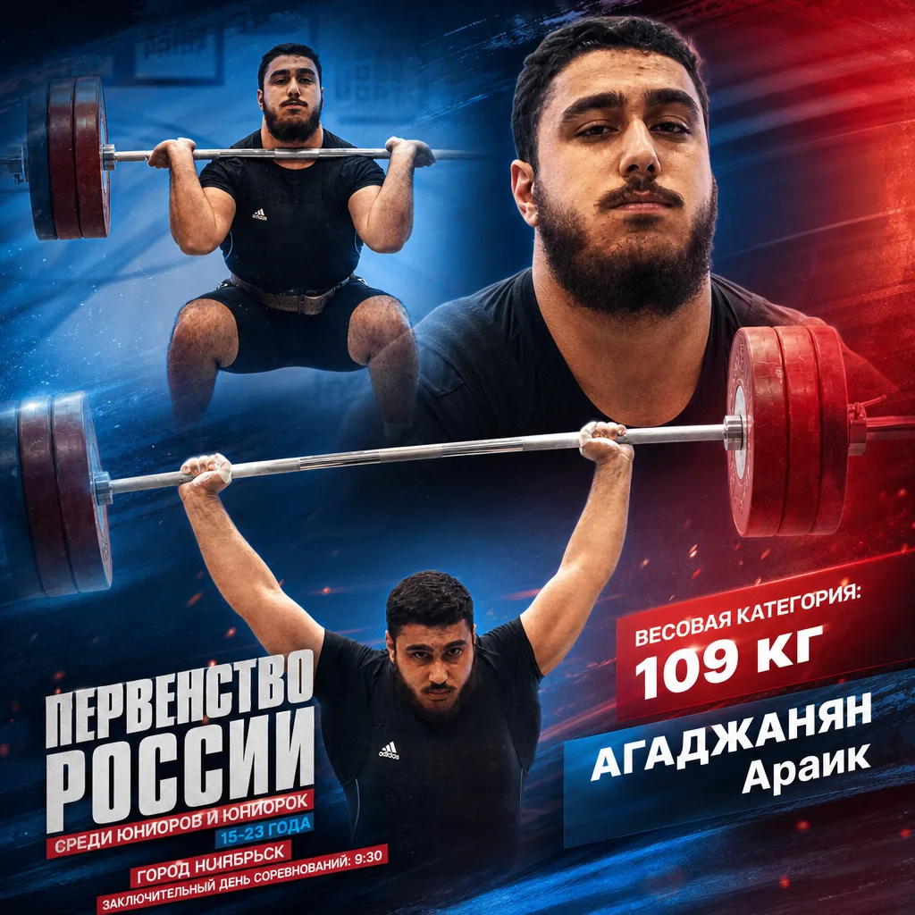 🏋‍♂️Заключительный день соревнований - 7 июня.

От команды Краснодарского края выступает:
9.30 - в/