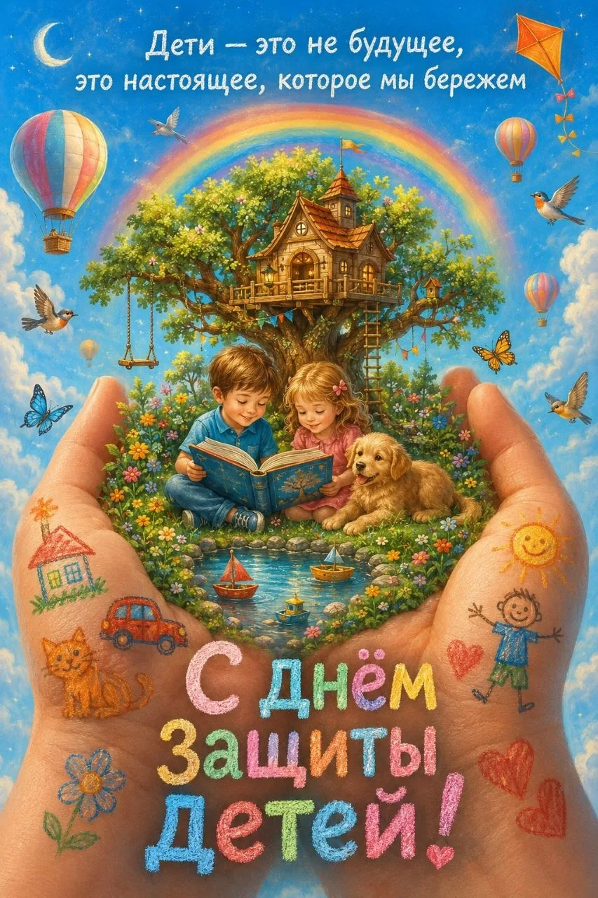 ✨ С Днем защиты детей! ✨
Сегодня особенный день – день, когда мы вспоминаем о самом главном: о наших