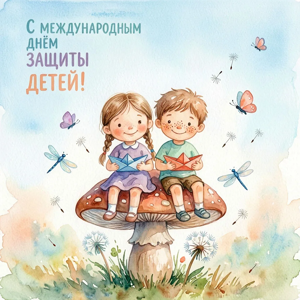 🦋 Пусть звучит на всей нашей планете звонкий и веселый детский смех! 🦋