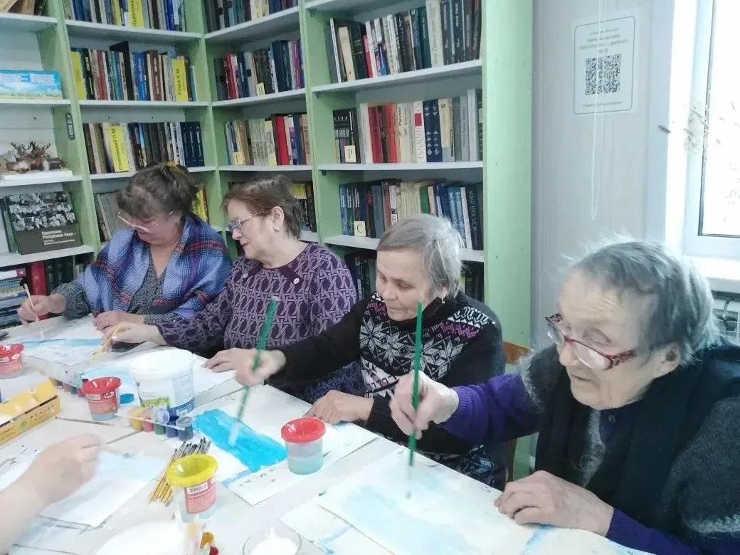 В сельском поселении «Кельчиюр» продолжает свою работу клуб по интересам «Клуб мудрых»! 
13 февраля 