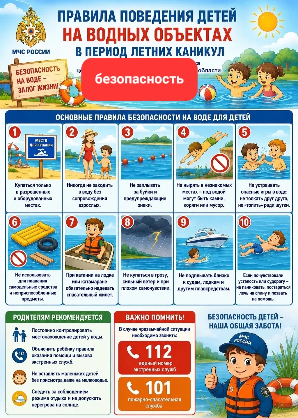 Безопасность на воде