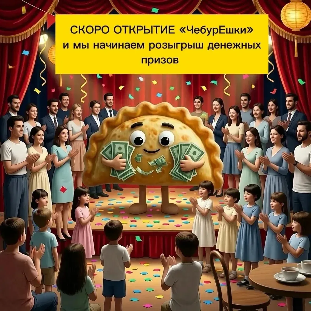 🎉 Начинаем серию денежных розыгрышей от «ЧебурЕшки» Теперь мы хотим разыграть Вам денежные призы 
�