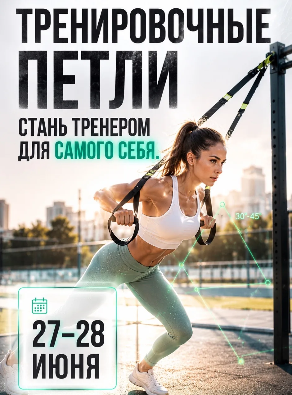 Купили петли, повесили на турник, а что делать дальше — не знаете?
Ссылаться на карусель или видео и