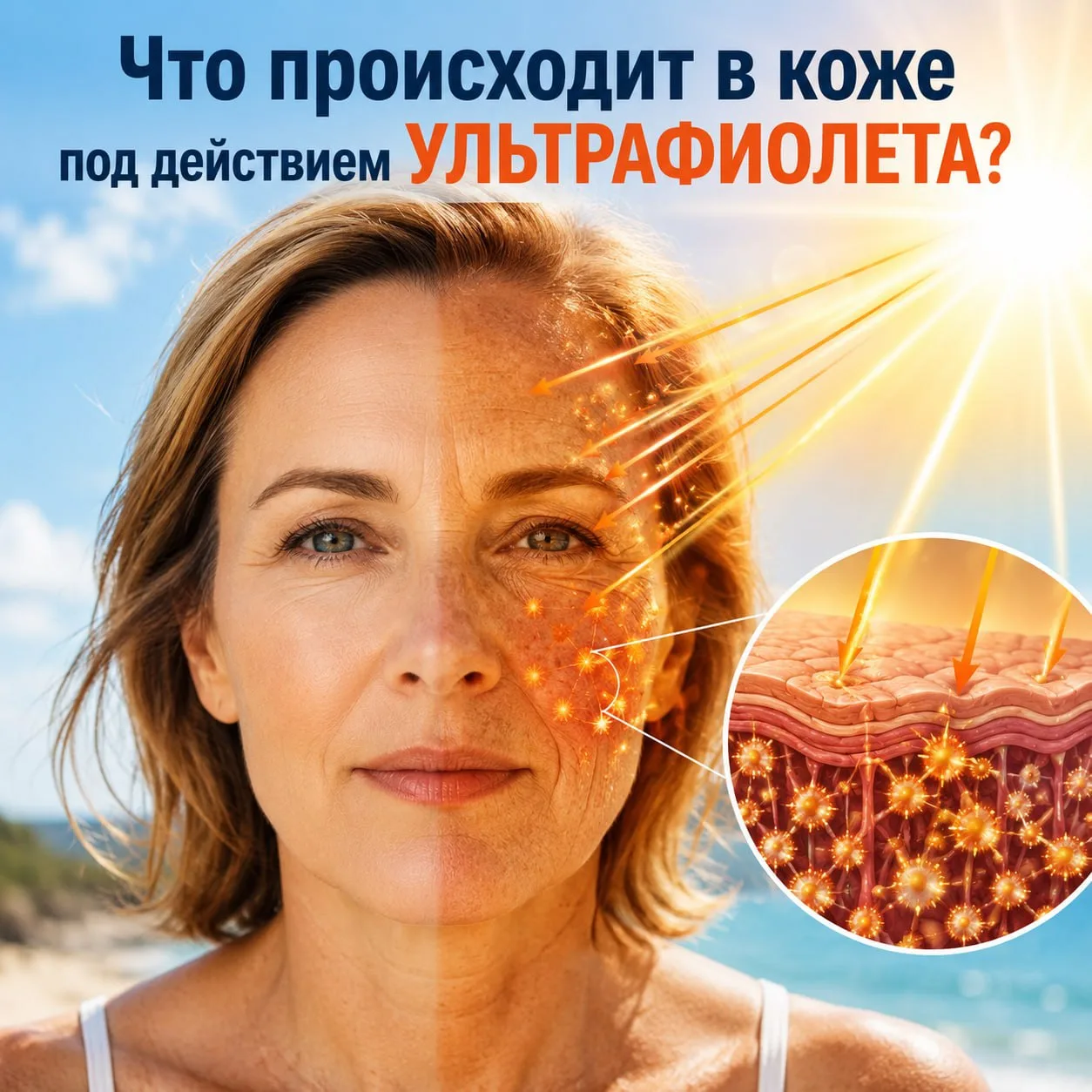 ☀️ Загар — это не здоровье. Это повреждение кожи

Звучит неожиданно, правда?

Многие до сих пор счит