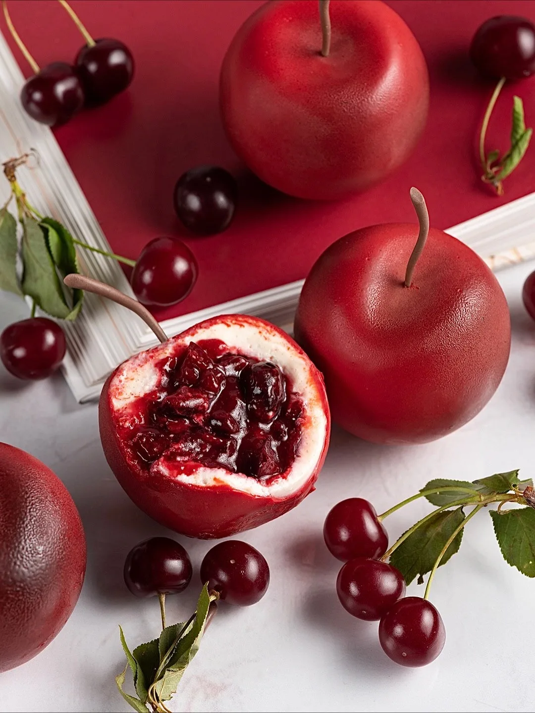 🍒 🍑 Форма для муссовых десертов ВИШНЯ-ПЕРСИК 8яч 1шт

🍑🍒 Форма для выпечки полусфера 15в1 , 3,9 