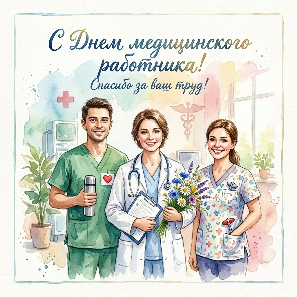 Уважаемые работники и ветераны здравоохранения, поздравляю вас с профессиональным праздником – Днём 