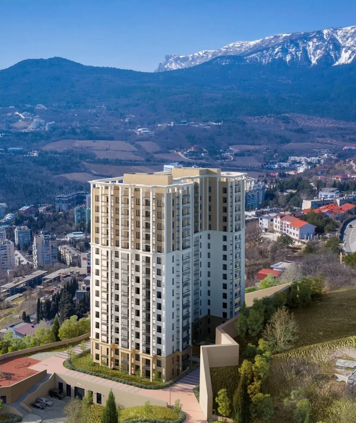 Квартиры в Клубном доме Ялта в Крыму от застройщика.

Официальный сайт застройщика.

Готовая среда д