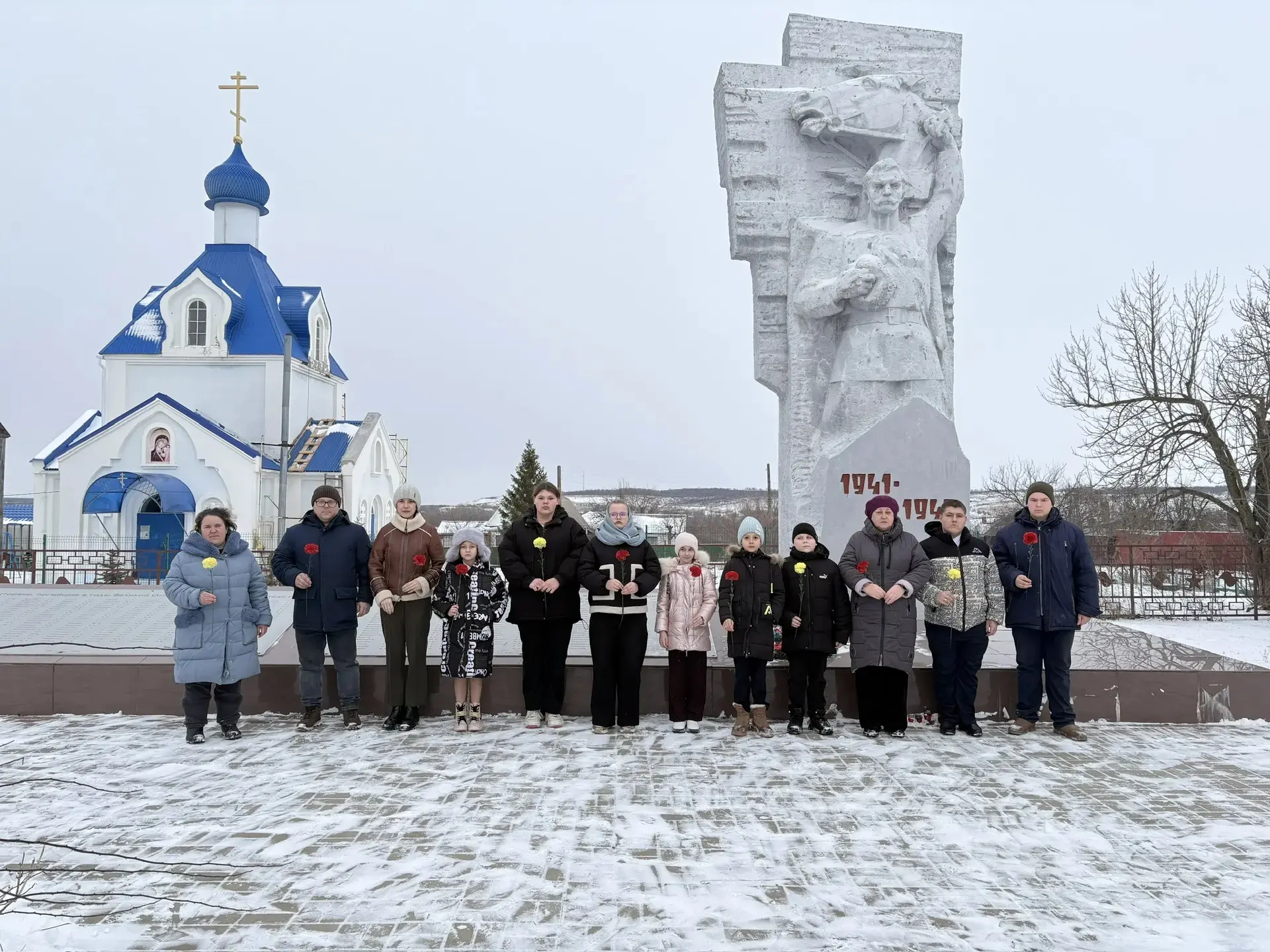 В рамках Всероссийской акции «Нашим Героям», приуроченной к празднованию Дня защитника Отечества на 