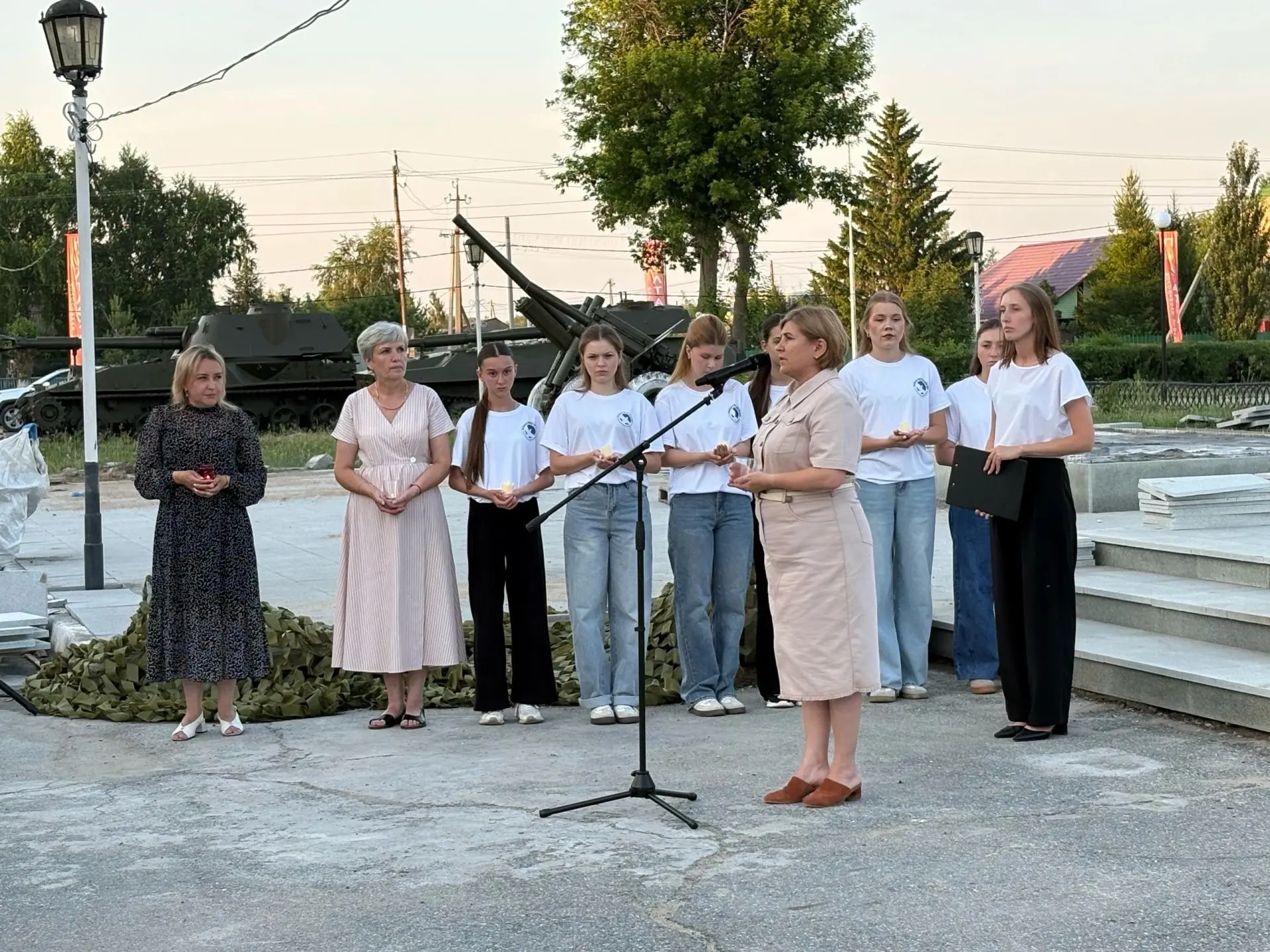 Накануне Дня памяти и скорби полтавчане присоединились к Всероссийской акции «Свеча памяти»🕯. Мероп