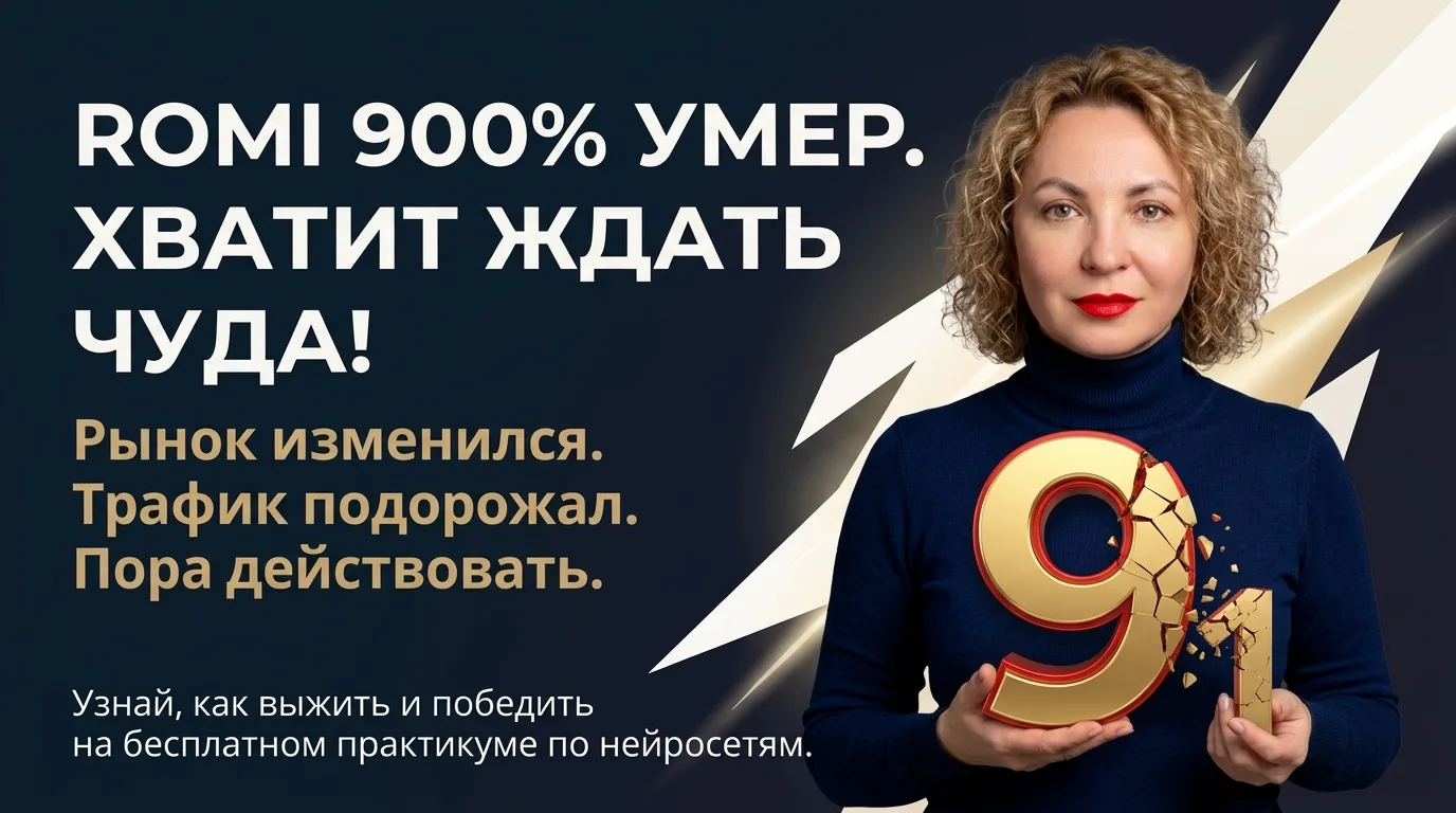 9 рублей с каждого вложенного рубля. Столько мне приносила реклама четыре года назад.

Сегодня «рубл