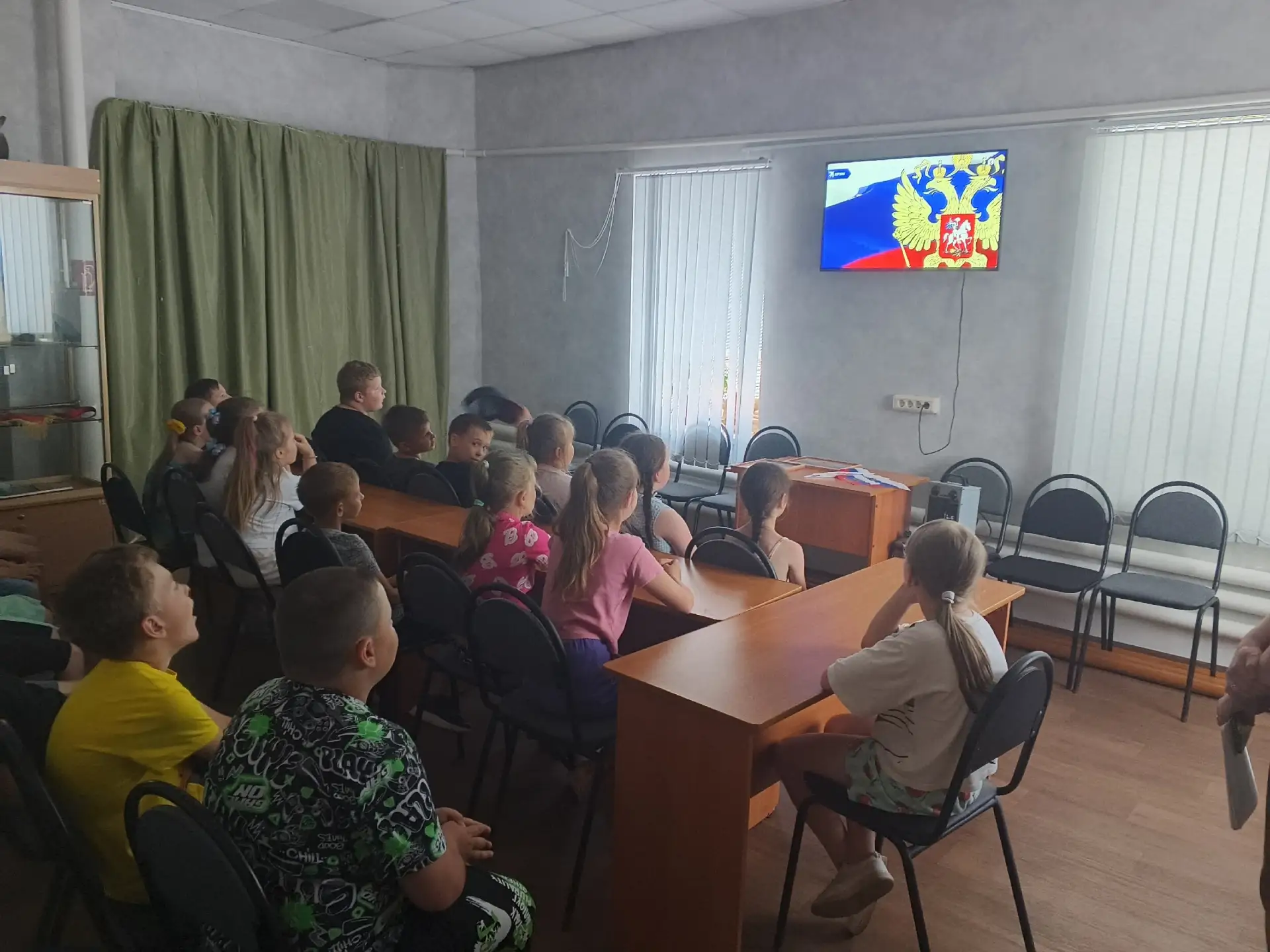 🇷🇺В преддверии праздника - День России, в краеведческом музее прошло мероприятие для ребят из летн