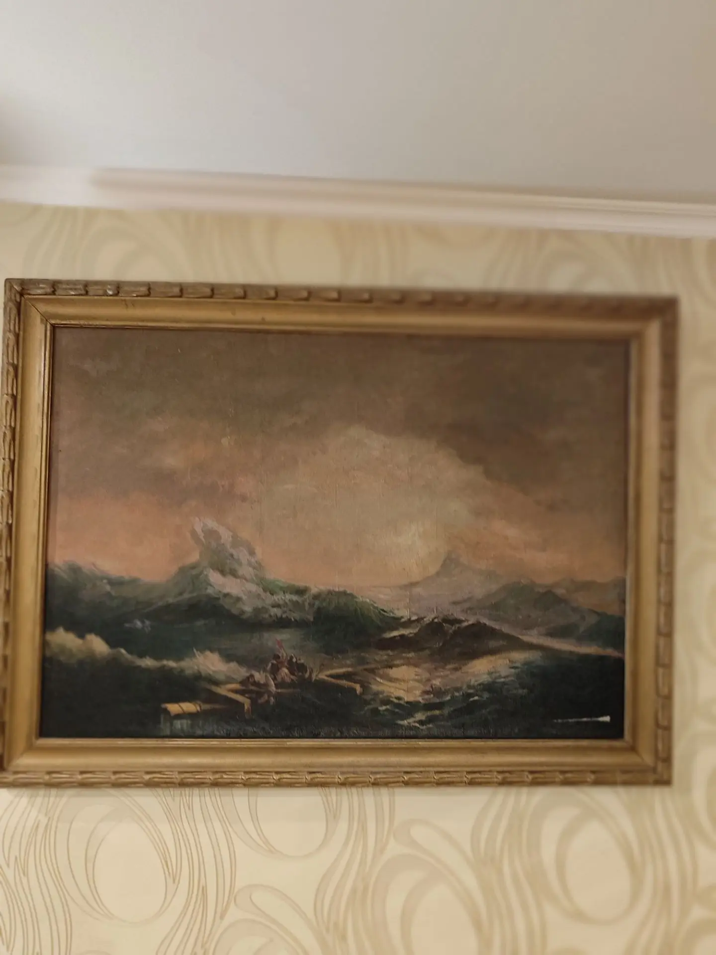 Продам. Холст, масло. 50-годы прошлого столетия, размер без рамы 98/68 см. Луганск, 10000 рублей. +7