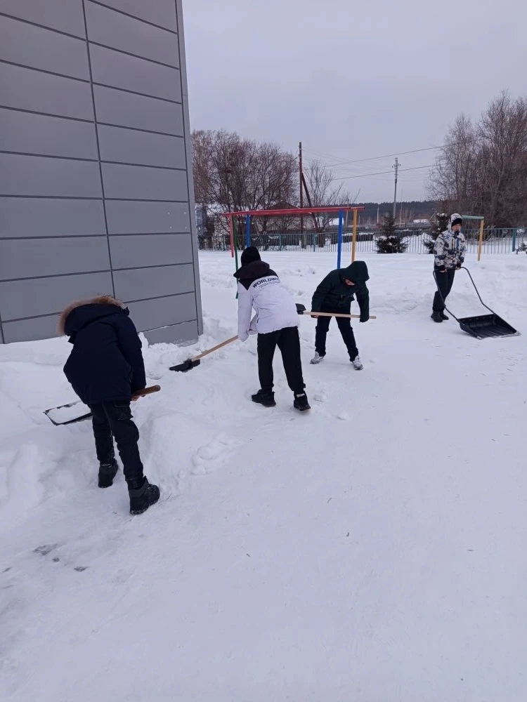 ТРУДОВОЕ ВОСПИТАНИЕ

❄ В рамках трудового воспитания и уже ставшей традиционной еженедельной акции "