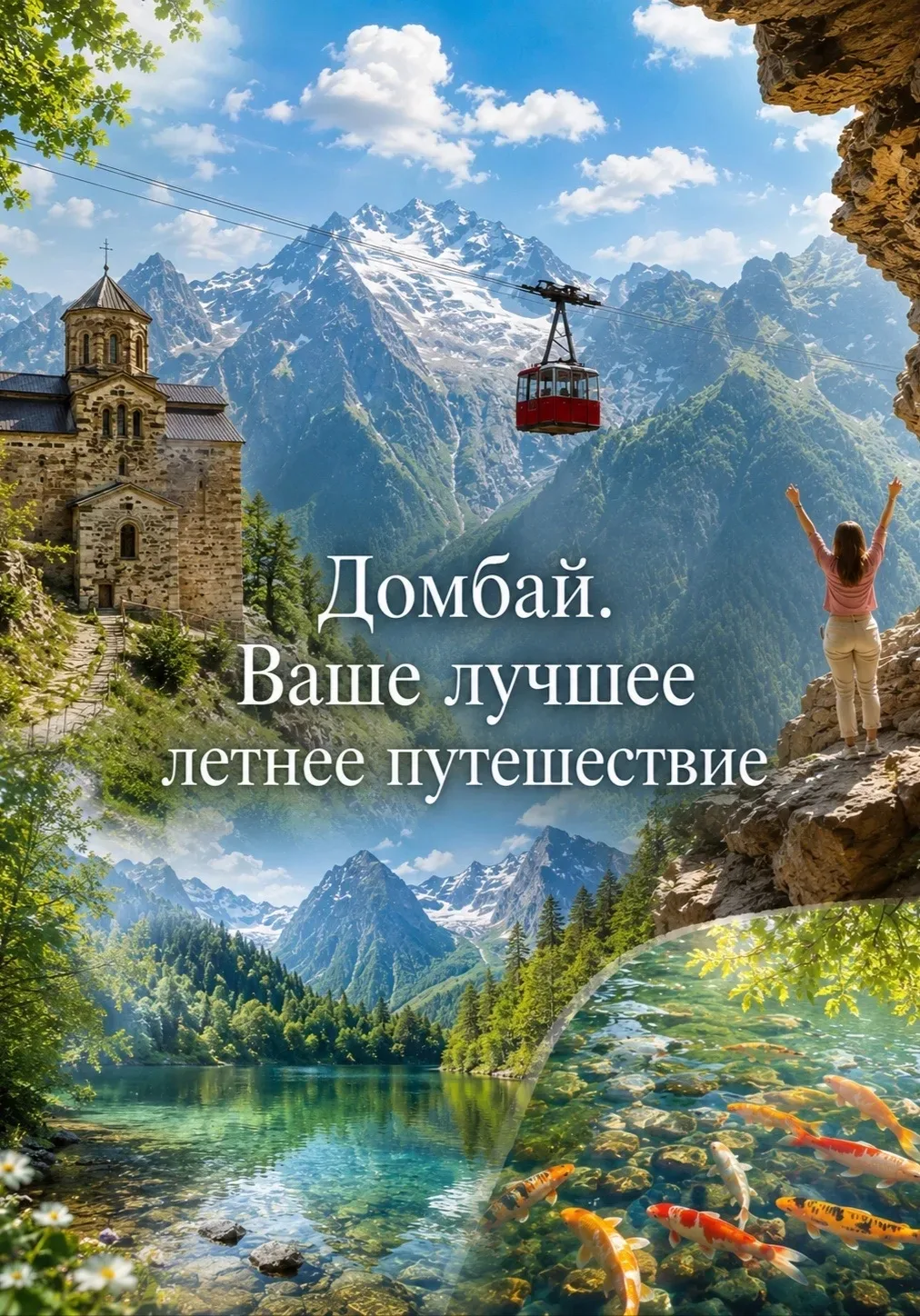 СЕЙЧАС ИДЕАЛЬНОЕ ВРЕМЯ ДЛЯ ДОМБАЯ! 🏔️

Почему стоит паковать походную сумку и ехать в горы именно в
