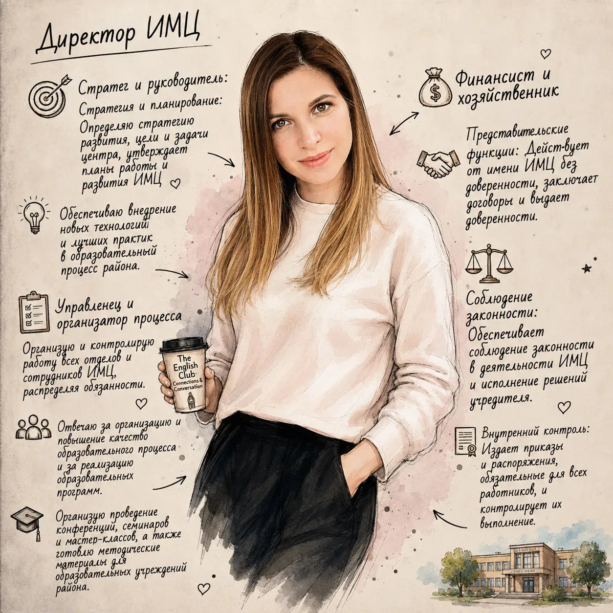 🎉В 2026 году районный информационно-методический центр отметит свой 68-й день рождения! Основная ми
