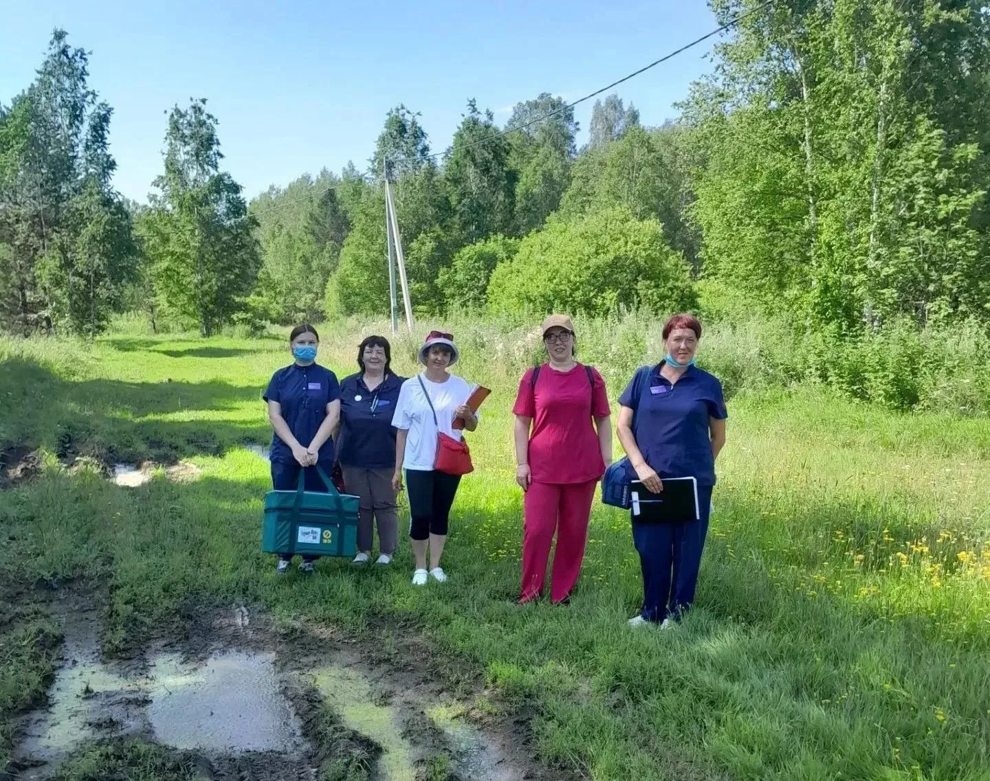 👩‍⚕️ Нижнетавдинские медики осмотрели пациентов в отдаленных поселках, попавших в зону возможного п