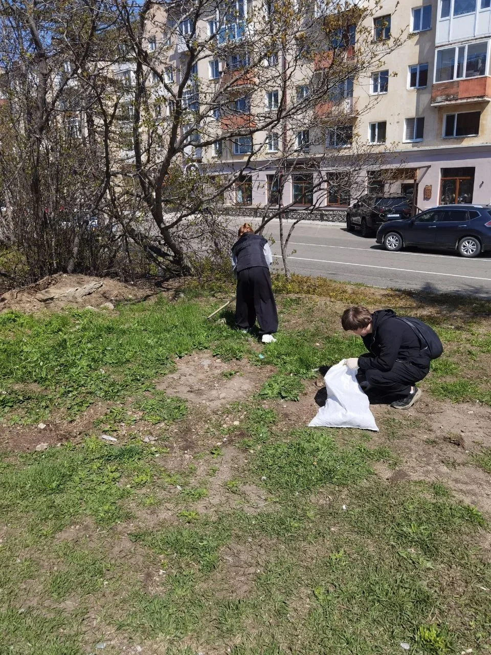 🌳 Студенты-строители навели порядок на аллее вдоль Карла Маркса

В День эколога в России и Всемирны