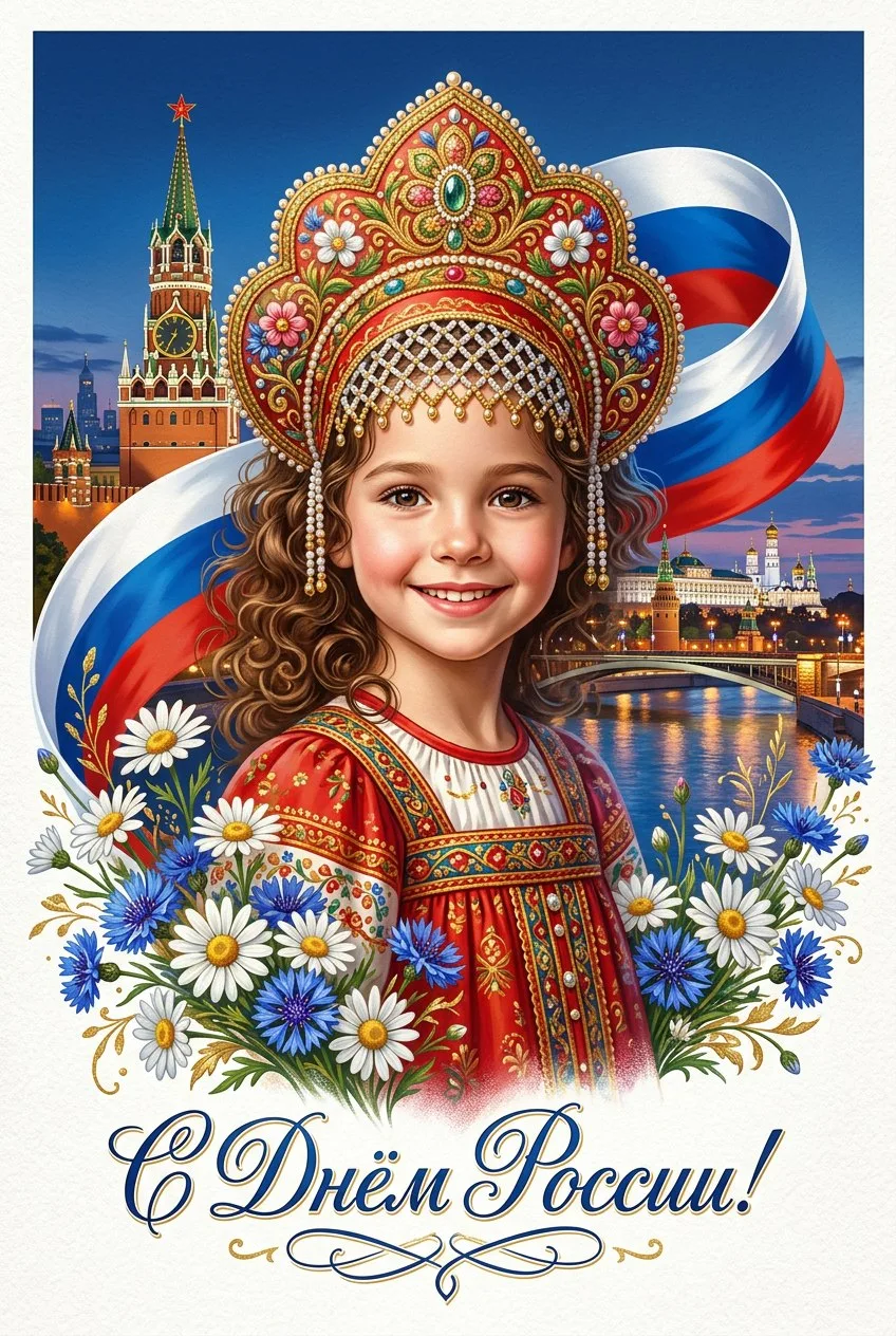 Дорогие друзья! 🇷🇺🎆 

От всей души поздравляем вас с наступающим Днём России — праздником национа
