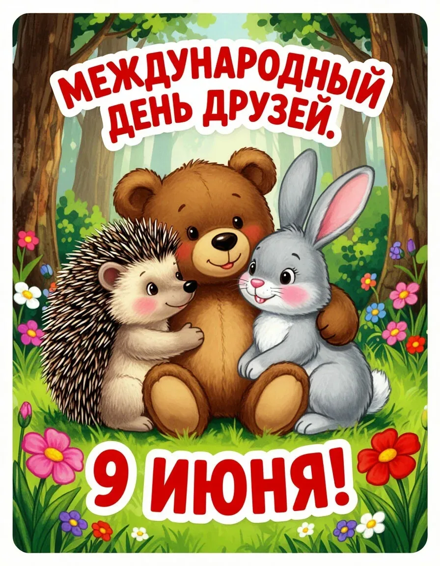 Сегодня в нашем детском саду - День Друзей. Это не просто календарная дата, а повод задуматься о цен
