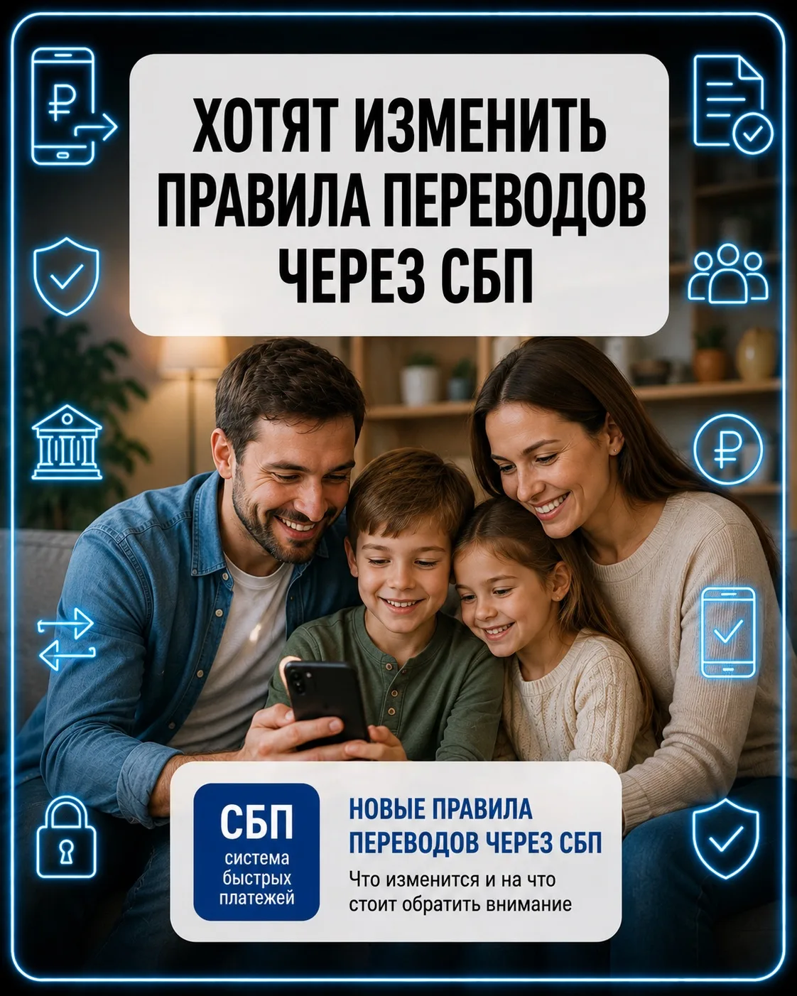 💳 С 1 октября хотят изменить правила переводов через СБП

Теперь пополнить свой счёт наличными можн