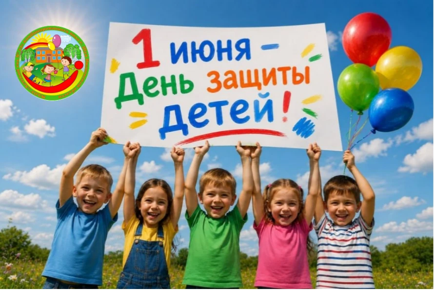 С Днем защиты детей! 
❤️ Пусть каждый день наших ребят будет полон улыбок, смеха и волшебных открыти