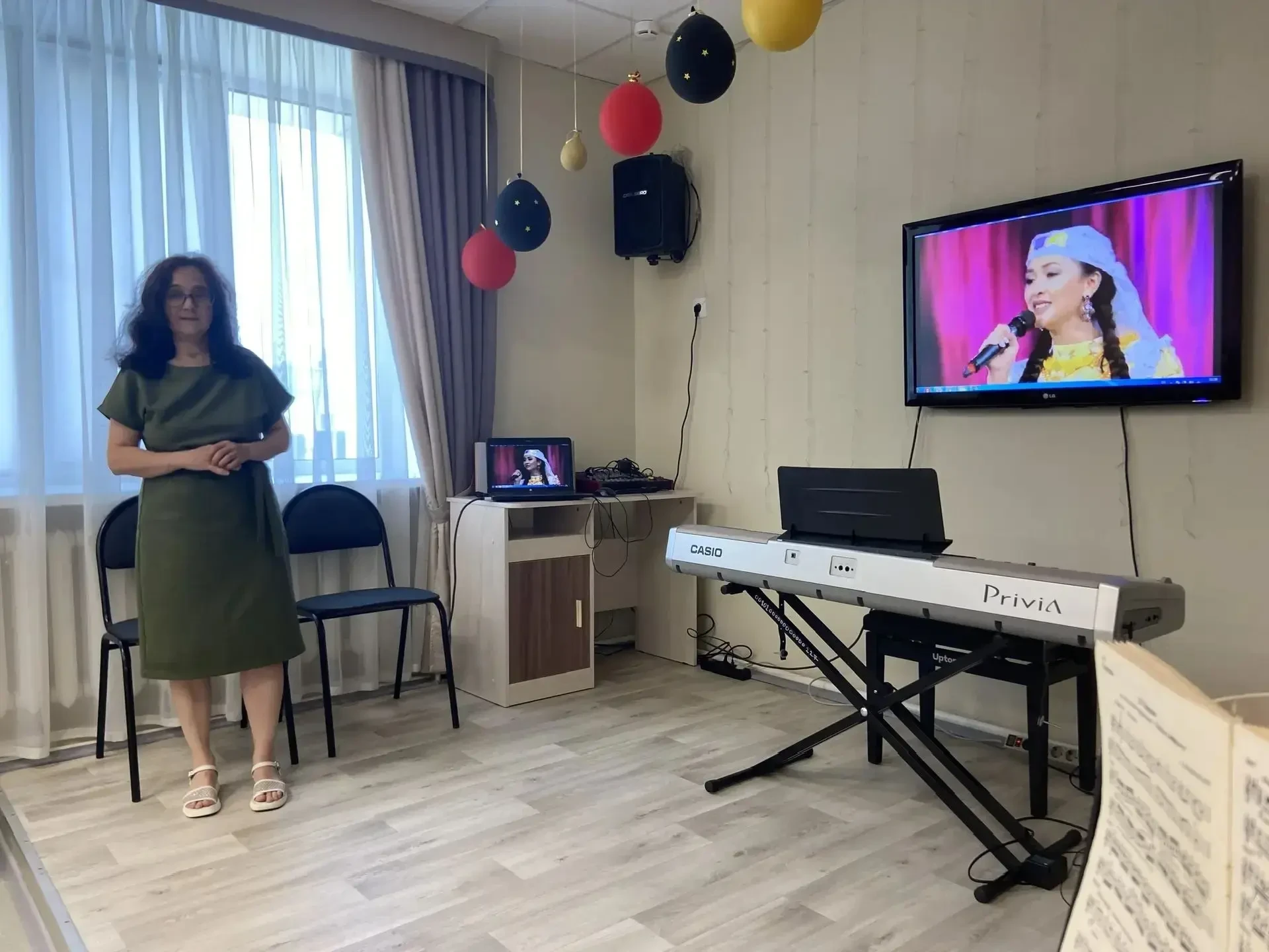 ✨В пришкольном лагере Юргинской школы прошло настоящее музыкальное приключение – марафон народных пе