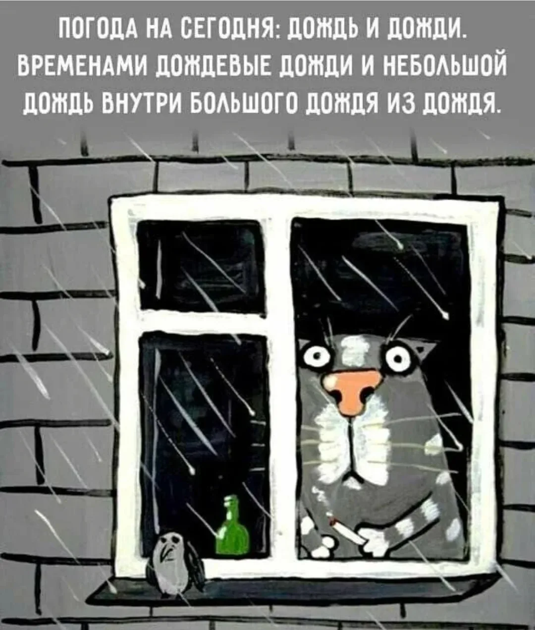 Всех с пятницей 😁, желаем отлично провести выходные, несмотря на дожди 🌧️

--------------------
Пр
