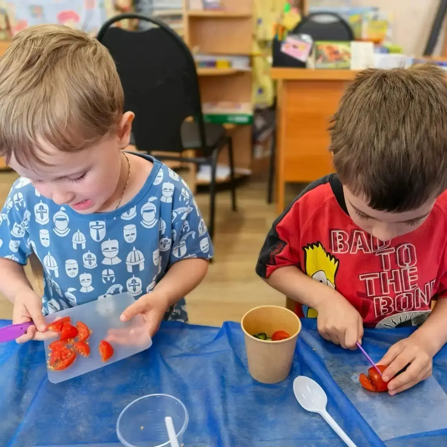 🥕 А у нас сегодня — День свежих овощей! 🥒

Сегодня наш детский сад превратился в настоящую овощную