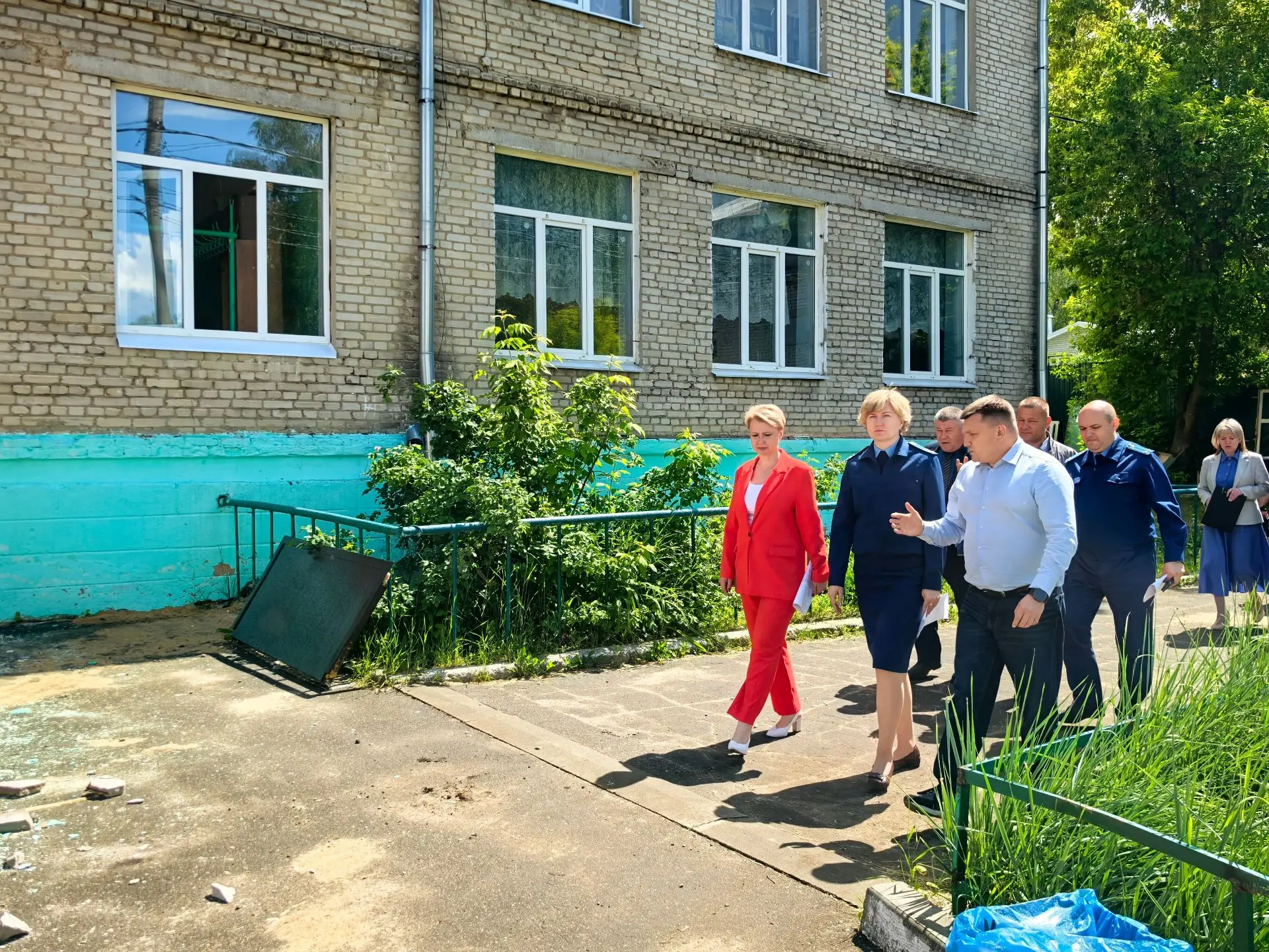 Совместно со старшим помощником прокурора области Ольгой Валерьевной Булаевой и заместителем Ковровс