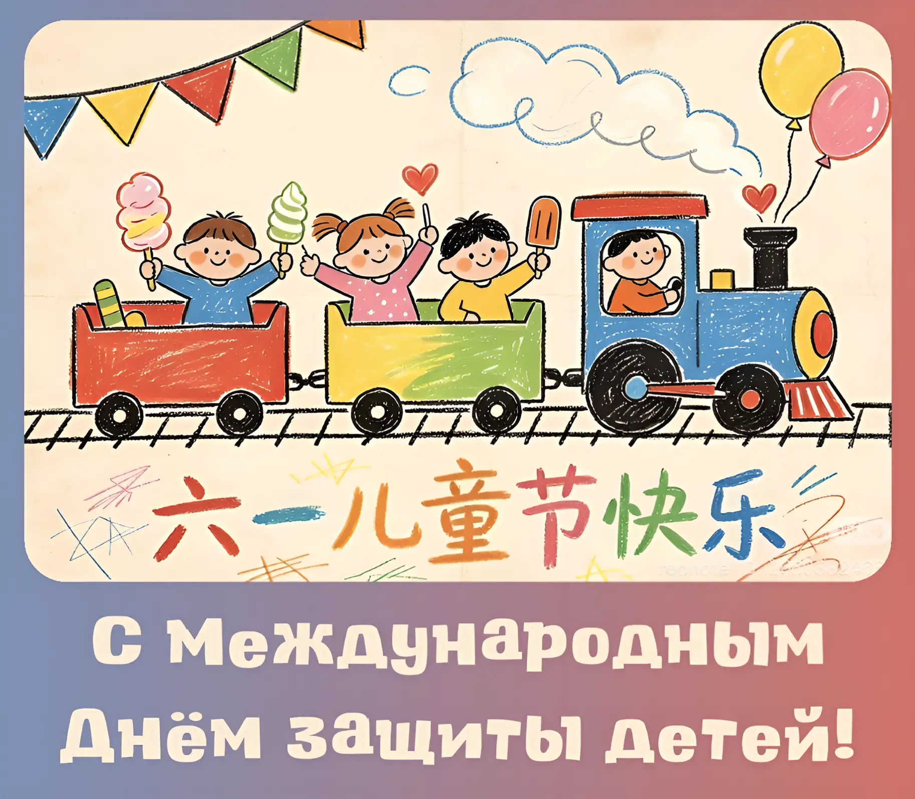 👧🏼👦🏼 С Международным Днём защиты детей!
六一儿童节快乐!

🌸 Сегодня во всём мире отмечают один из самых