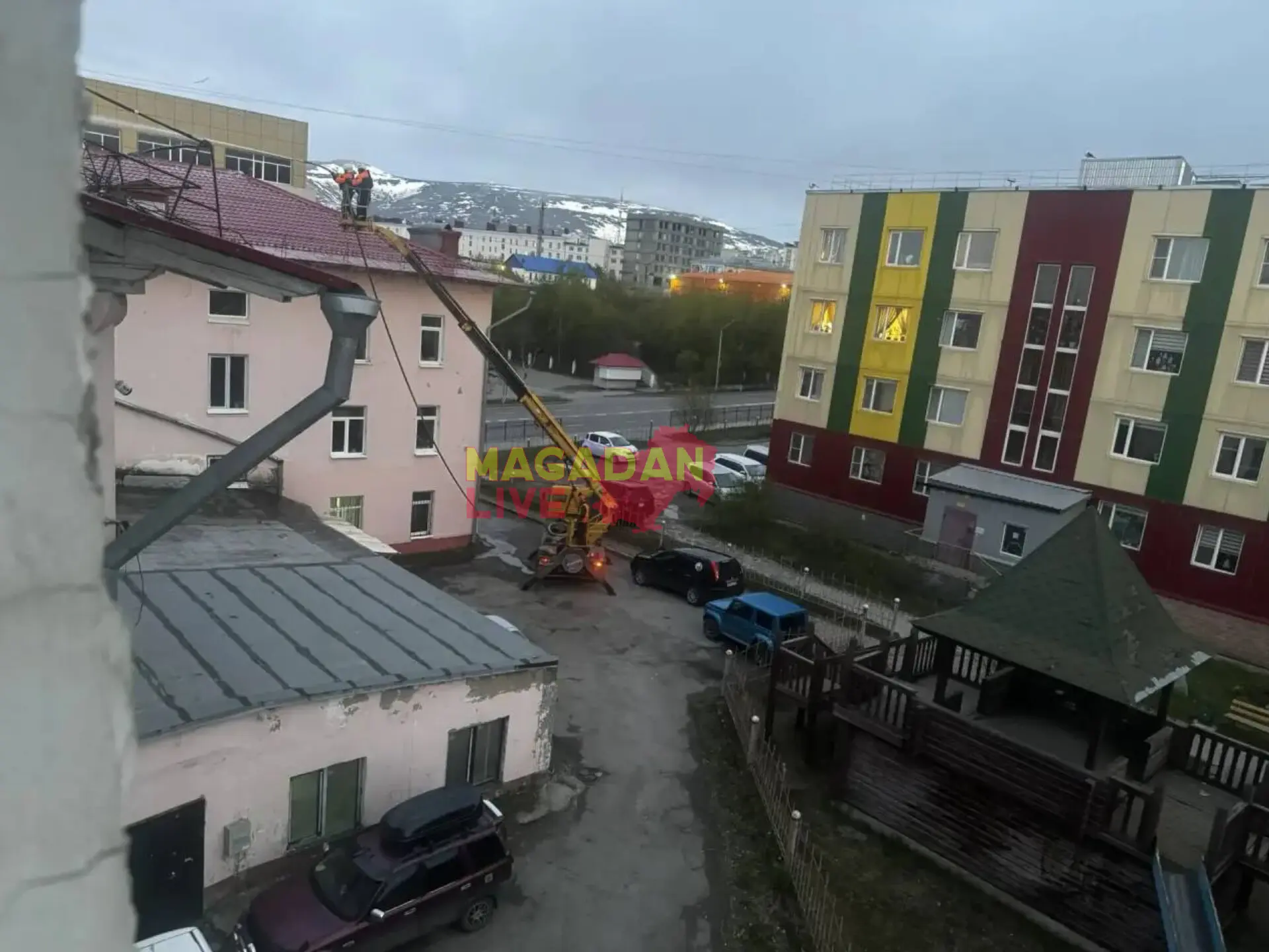 очень радует, что начали бороться с гнездованием чаек в городе, НО! почему это надо делать в 22:40?!