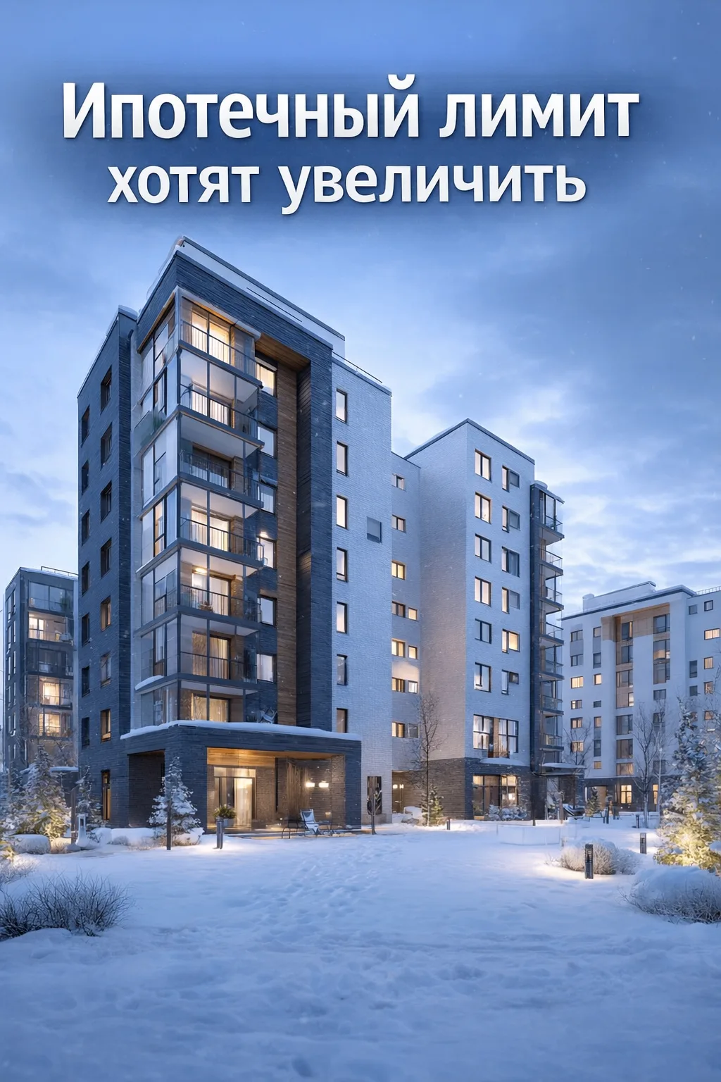 Семьям с детьми могут поднять лимит по ипотеке 🏠

Власти обсуждают изменения в программе семейной и