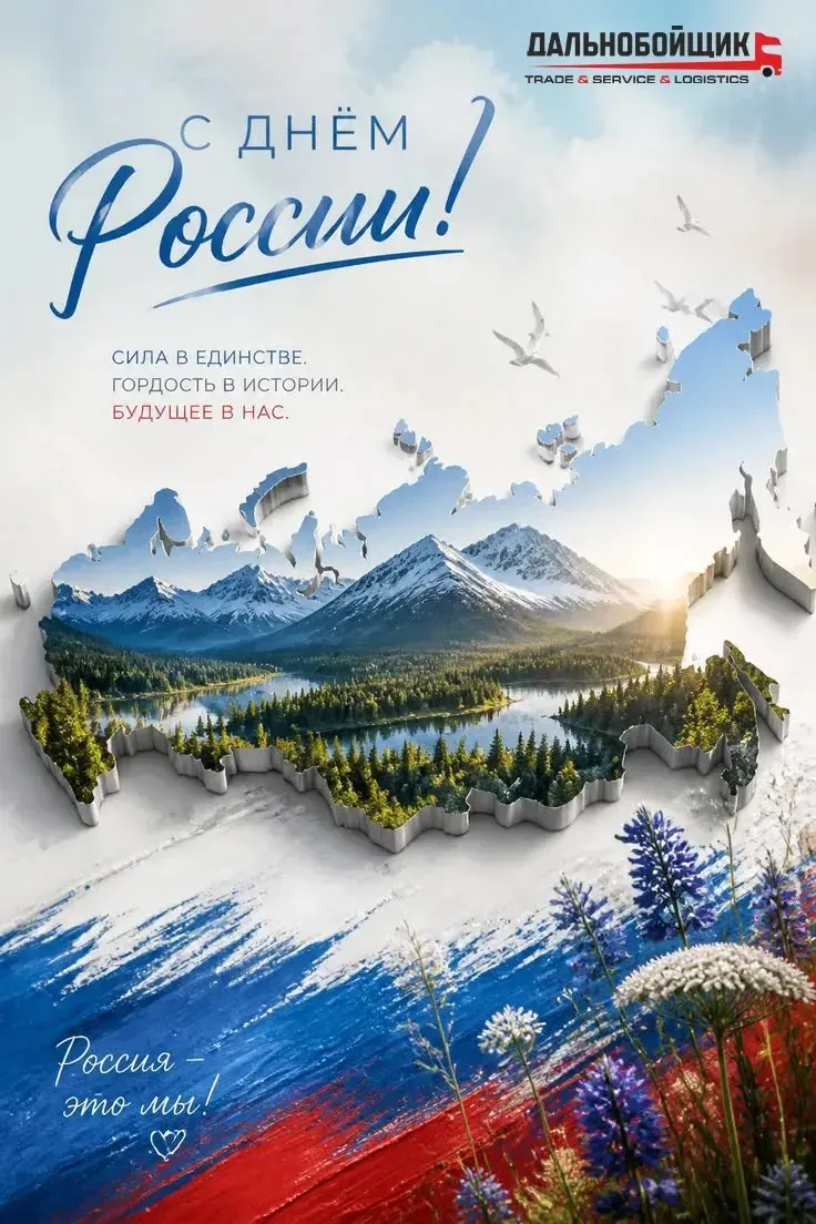 Уважаемые коллеги, партнеры! 
Поздравляем С Днём России! 🇷🇺🇷🇺🇷🇺
С праздником нашей огромной и 