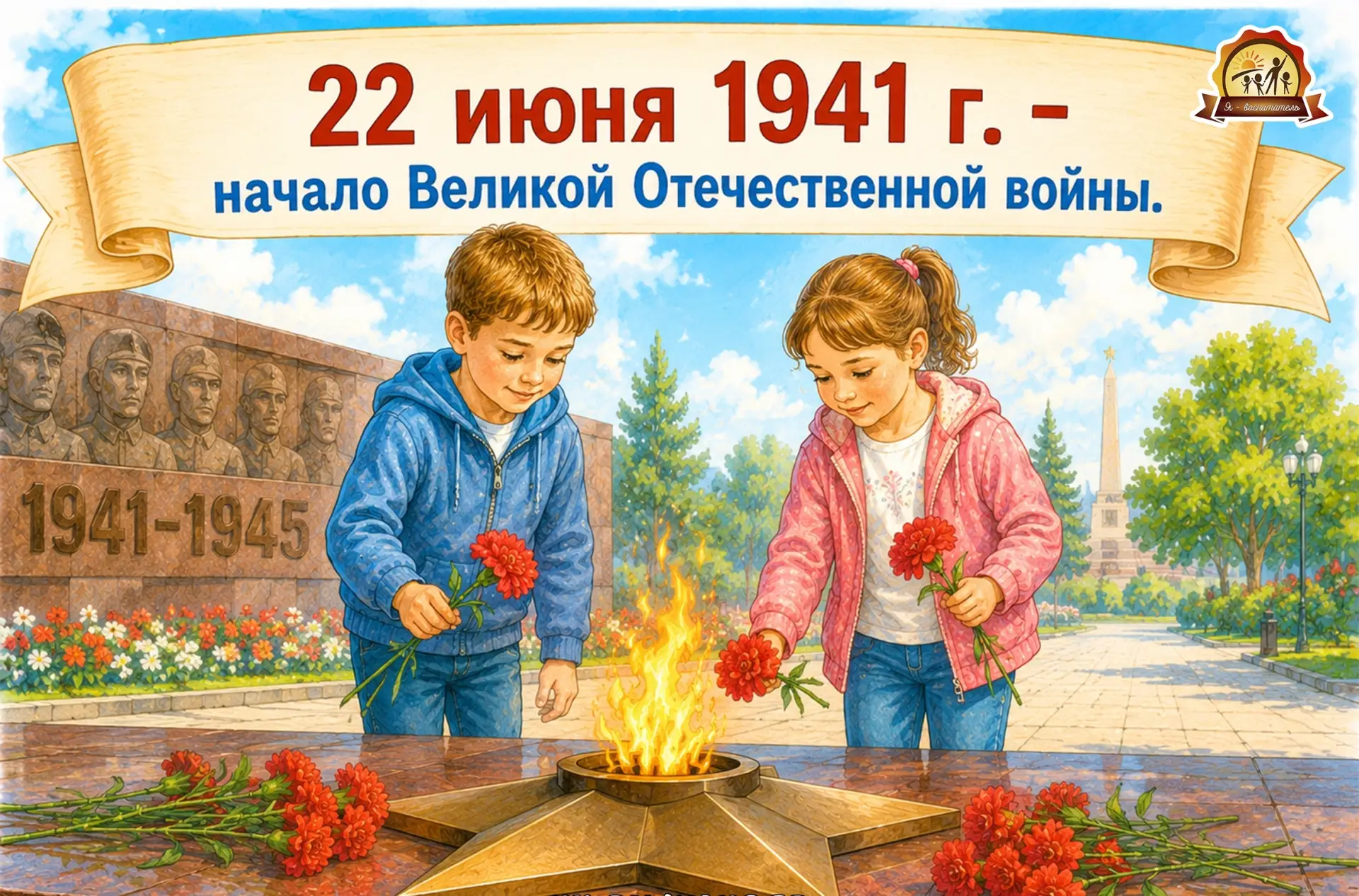 22 июня - День начала Великой Отечественной войны.

Это День памяти и скорби. В этот день люди вспом