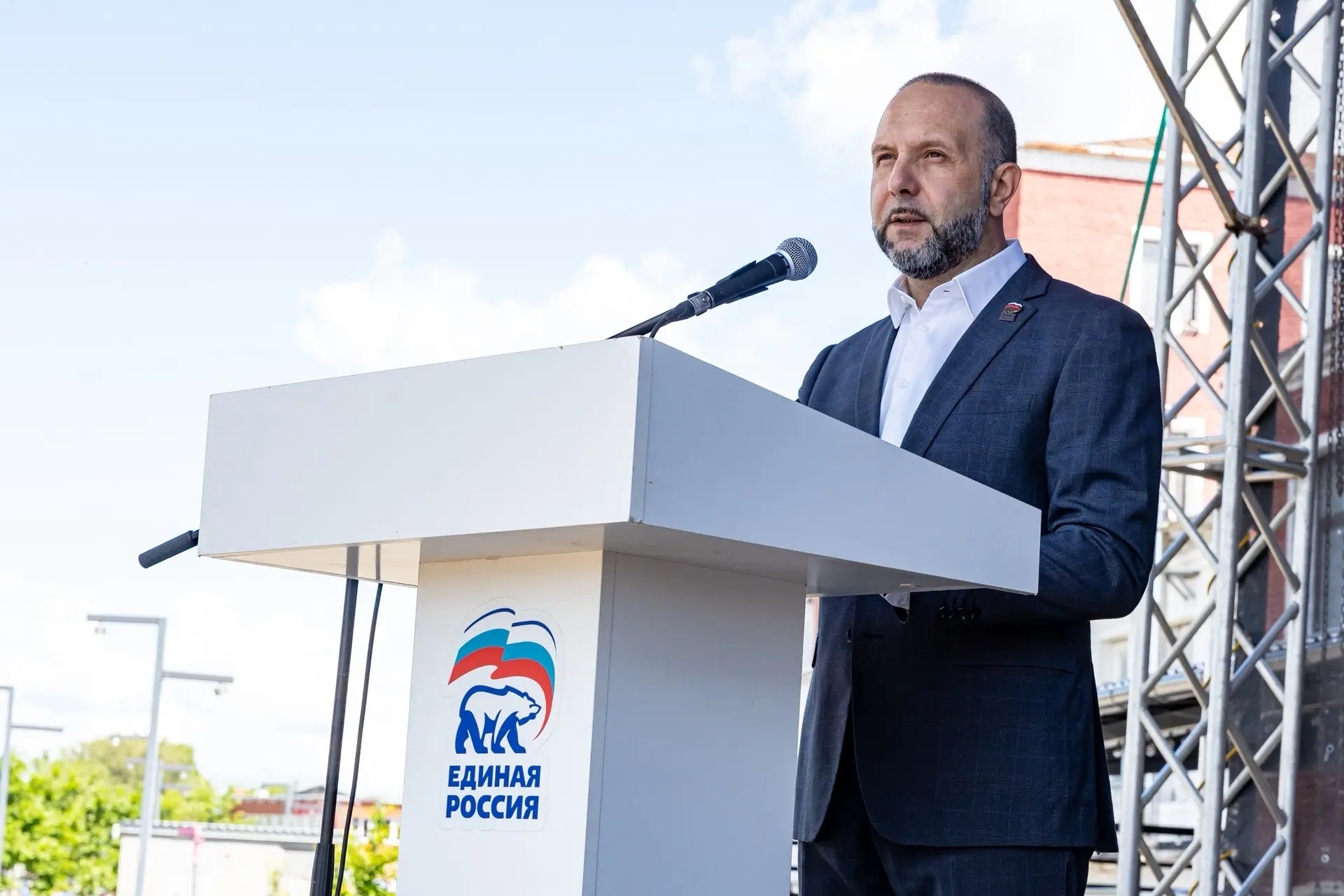 🤝Сегодня выступил с отчётом по реализации Народной программы Единой России перед жителями и гостями