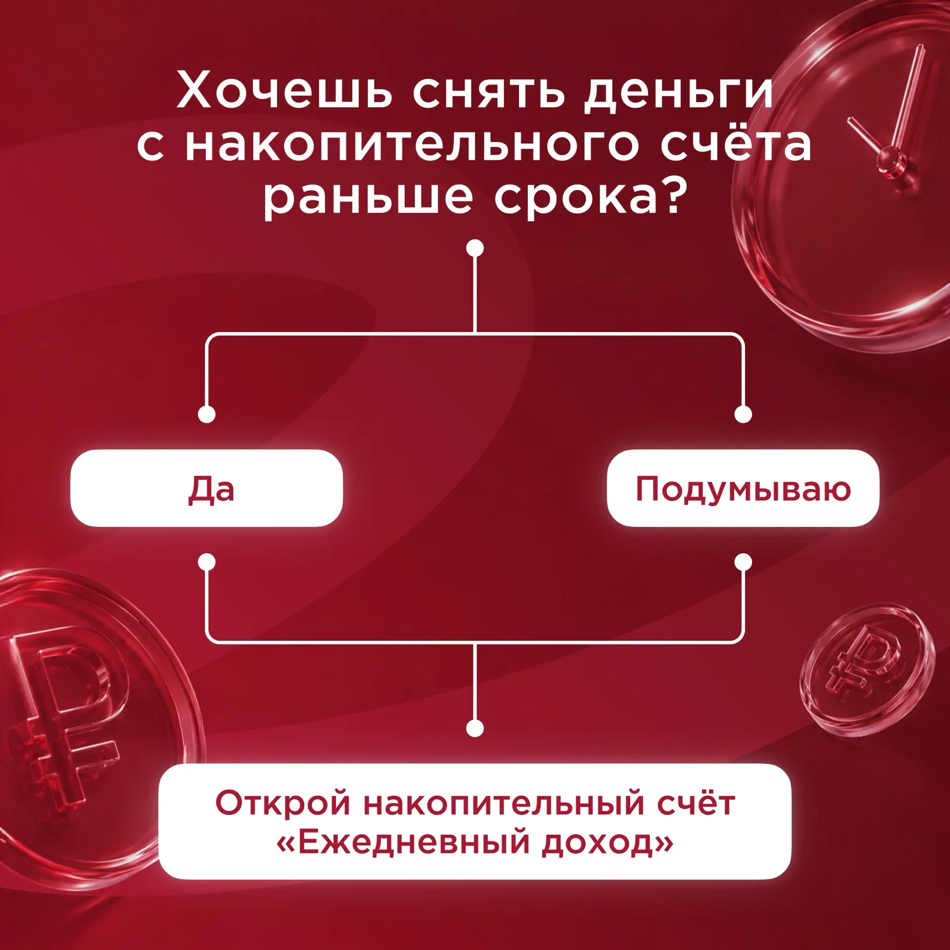Опять залез в свои накопления? 👀

Откладывать деньги научился, а не трогать их — задачка со звёздоч
