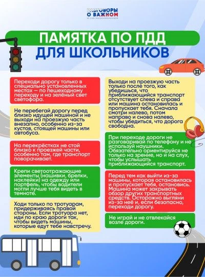 Наступили летние каникулы!
Ежедневно мы являемся участниками дорожного движения, выступая в качестве