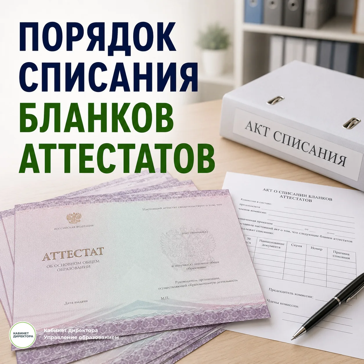 📄 Что делать с испорченными или устаревшими бланками аттестатов?

Если в бланке аттестата допущены 