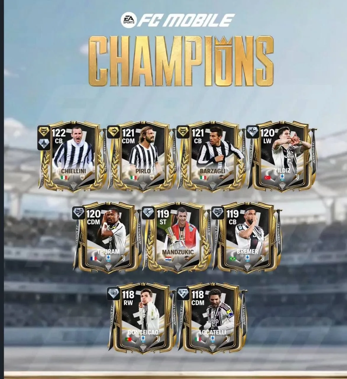 ⚽️⚽️Концепт игроков события «CHAMPIONS» следующей недели

🤔Как вам?
🔥 – тооп! Классный концепт
🫡 