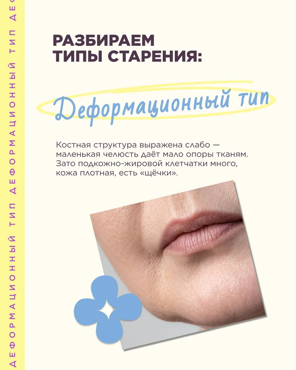 11 ДЕНЬ. Программа ПРЕОБРАЖЕНИЕ. ЛЕТО: ОСОЗНАННОЕ ПИТАНИЕ
 Разбираем типы старения:
 Деформационный 
