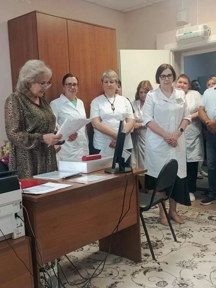 17 июня 2026 года в ГУЗ "СГПНД" прошло торжественное собрание, посвященное Дню медицинского работник