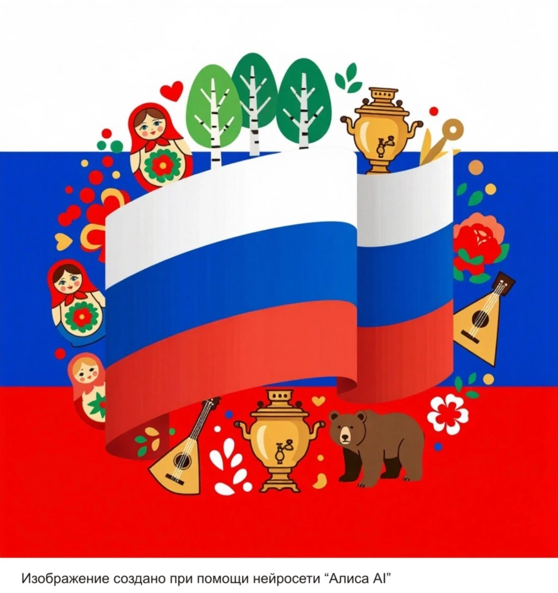 Поздравляем с Днём России!

Этот праздник символизирует национальное единство, свободу и ответственн