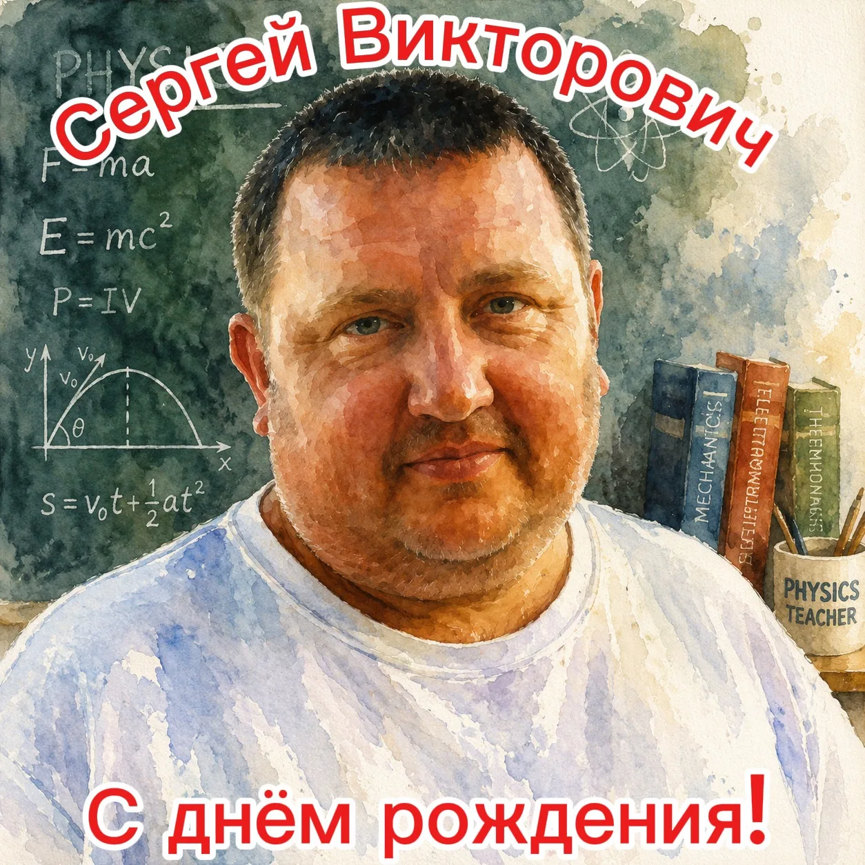 С Днём Рождения, Сергей Викторович! 🎉

Сегодня мы хотим поздравить нашего замечательного учителя фи