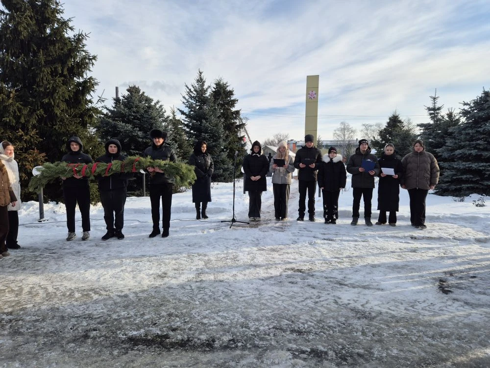 Митинг, посвящённый 83 годовщине освобождения нашего района от немецко-фашистских захватчиков, прошё